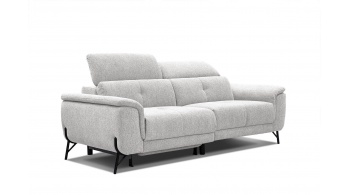 Canapé droit 3 places avec un relax électrique à côté gauche AVENA