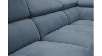 Canapé d'angle droit avec un relax électrique 5 places MATERA