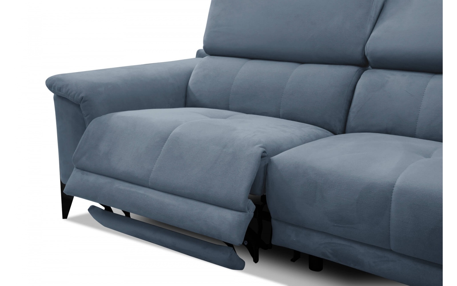 Canapé d'angle droit avec un relax électrique 5 places MATERA