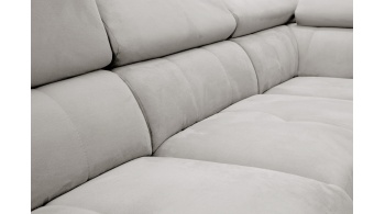 Canapé d'angle droit avec un relax électrique 5 places MATERA