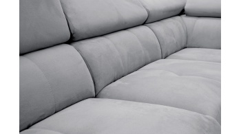 Canapé d'angle droit avec un relax électrique 5 places MATERA