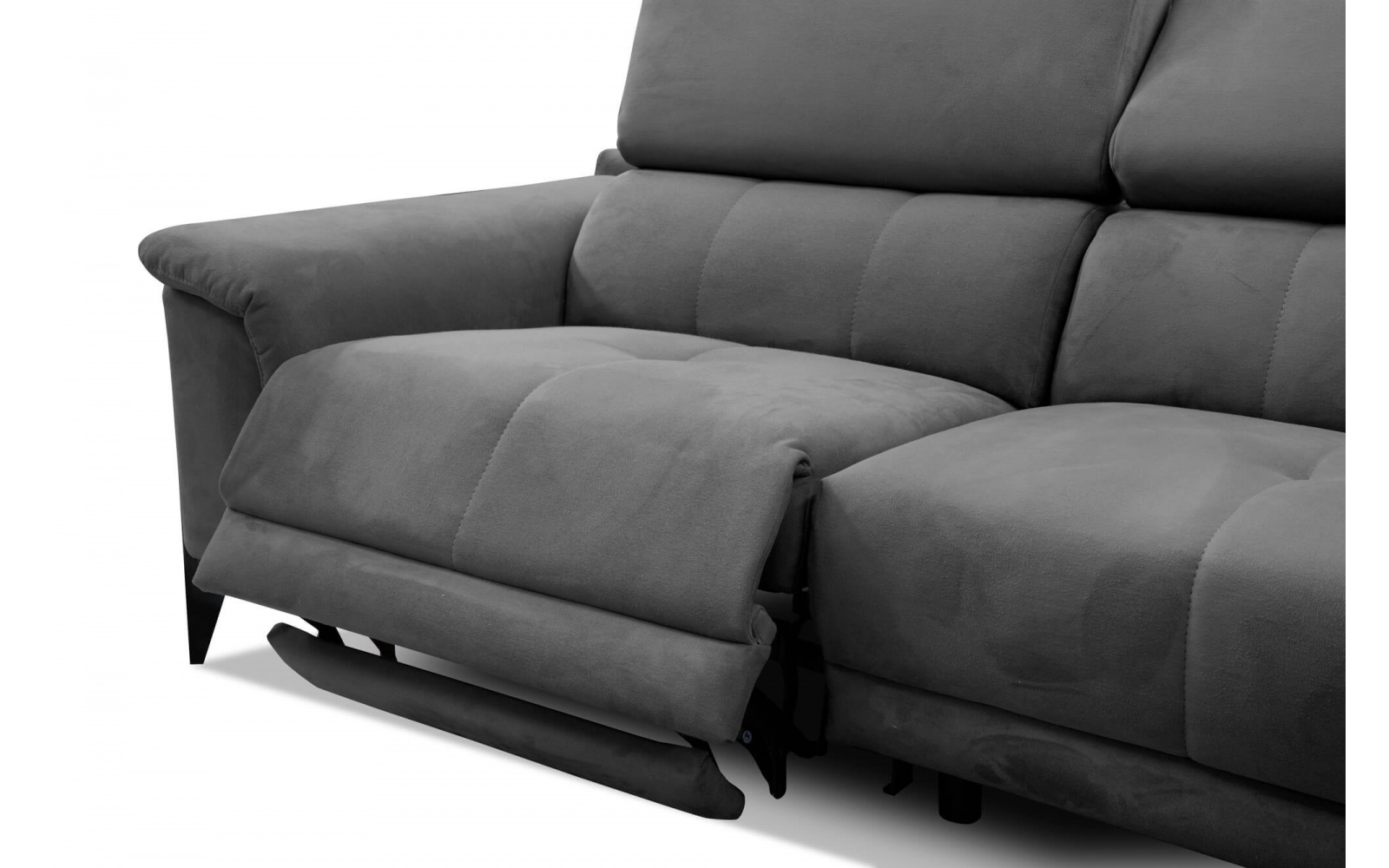 Canapé d'angle droit avec un relax électrique 5 places MATERA