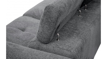 Canapé droit 3 places avec un relax électrique à côté droit CALVERA