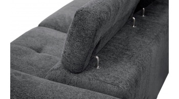 Canapé droit 3 places avec un relax électrique à côté droit CALVERA