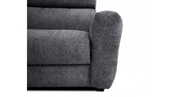 Canapé droit 3 places avec un relax électrique à côté droit CALVERA