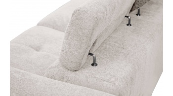 Canapé droit 3 places avec un relax électrique à côté droit CALVERA