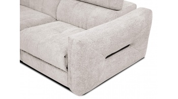 Canapé droit 3 places avec un relax électrique à côté droit CALVERA