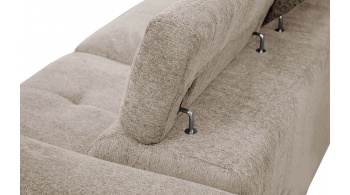 Canapé droit 3 places avec un relax électrique à côté droit CALVERA