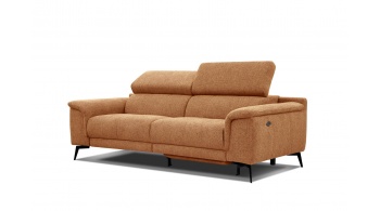 Canapé droit 3 places avec un relax électrique à côté droit FIERO