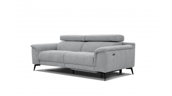 Canapé droit 3 places avec un relax électrique à côté droit FIERO