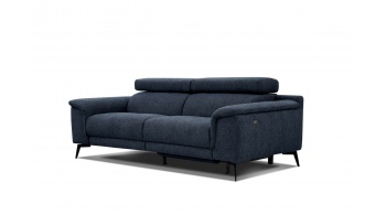 Canapé droit 3 places avec un relax électrique à côté droit FIERO