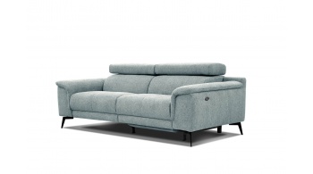 Canapé droit 3 places avec un relax électrique à côté droit FIERO