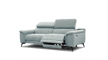Canapé droit 3 places avec un relax électrique à côté droit FIERO