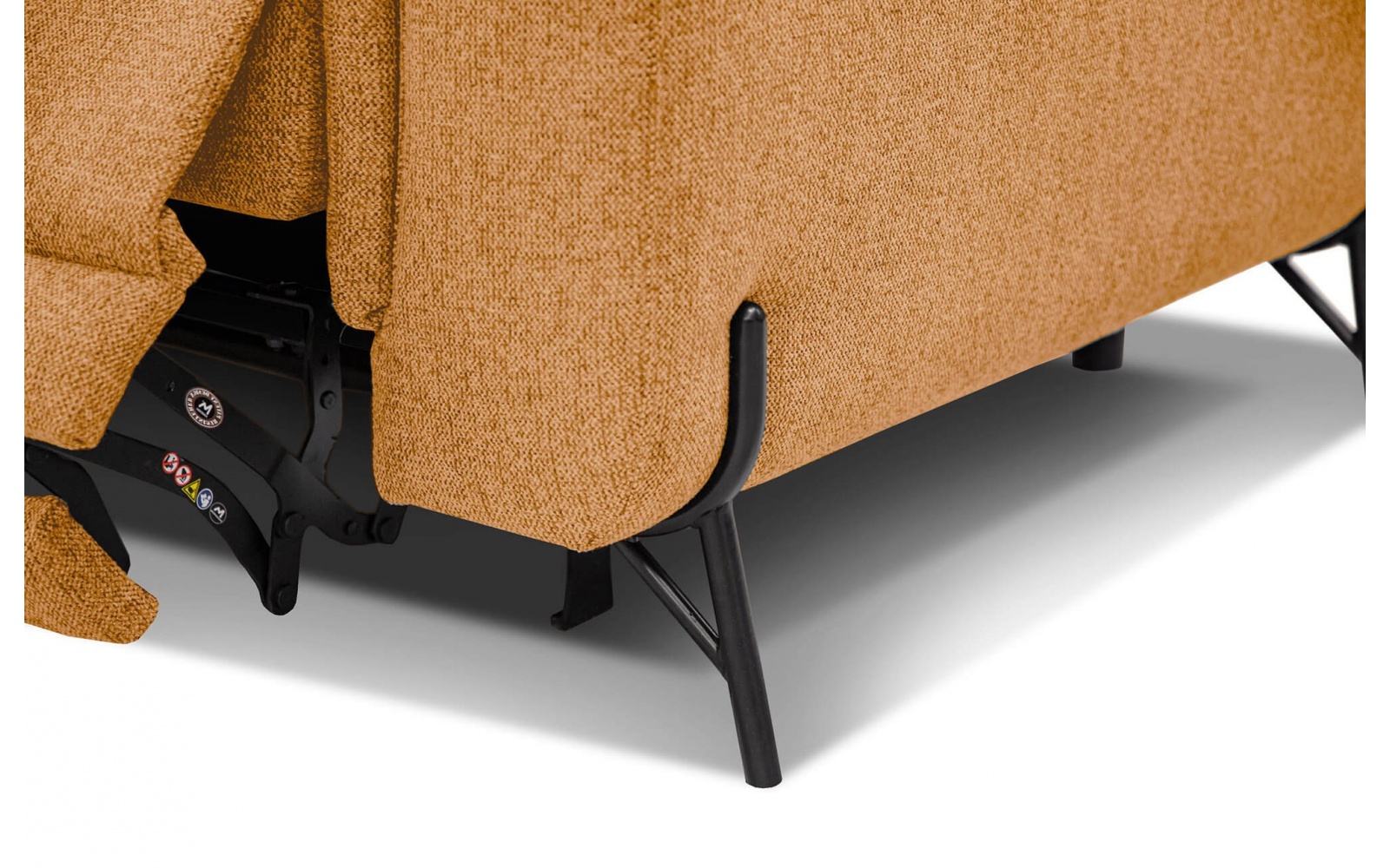 Canapé droit 3 places avec un relax électrique à côté droit AVENA