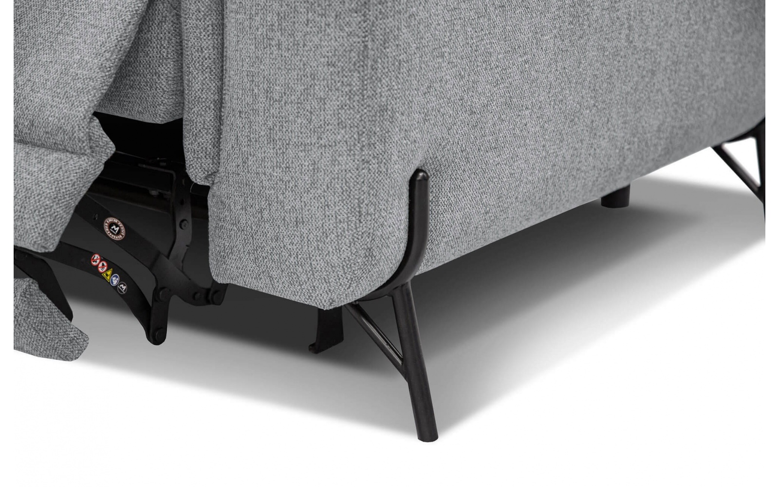 Canapé droit 3 places avec un relax électrique à côté droit AVENA