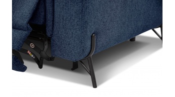 Canapé droit 3 places avec un relax électrique à côté droit AVENA