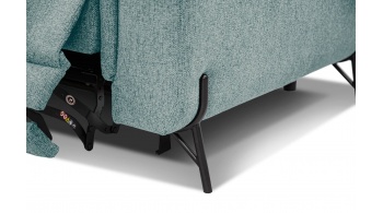 Canapé droit 3 places avec un relax électrique à côté droit AVENA