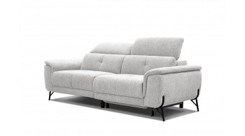 Canapé droit 3 places avec un relax électrique à côté droit AVENA