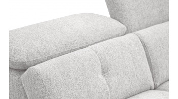 Canapé droit 3 places avec un relax électrique à côté droit AVENA