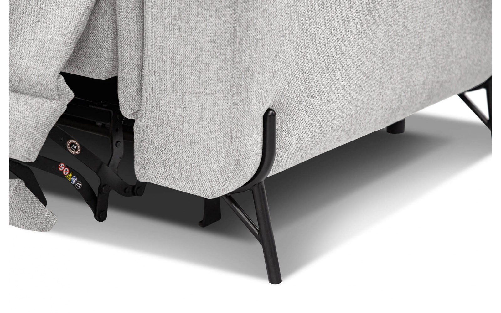 Canapé droit 3 places avec un relax électrique à côté droit AVENA