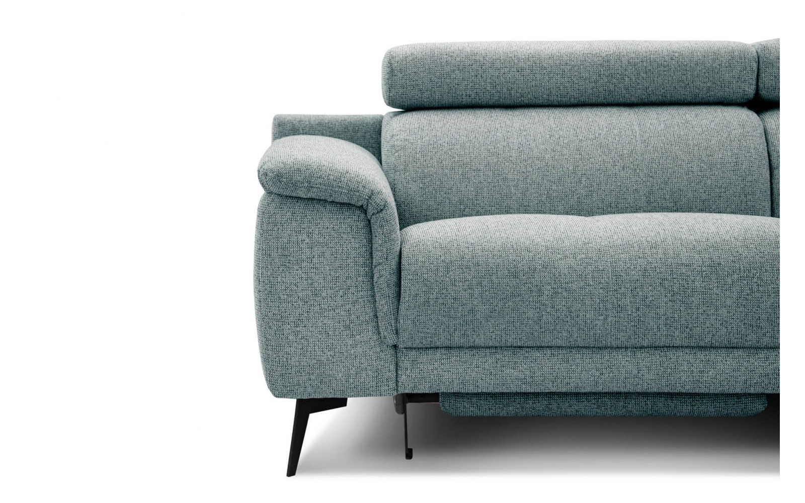 Canapé d'angle droit avec un relax électrique 5 places FIERO