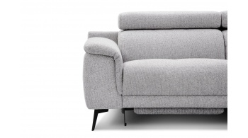 Canapé d'angle droit avec un relax électrique 5 places FIERO