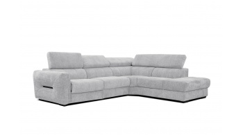 Canapé d'angle droit avec un relax électrique 5 places CALVERA