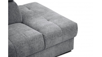 Canapé d'angle droit avec un relax électrique 5 places CALVERA