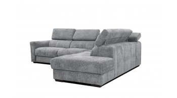 Canapé d'angle droit avec un relax électrique 5 places CALVERA