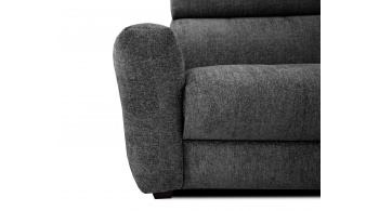 Canapé d'angle droit avec un relax électrique 5 places CALVERA