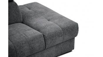 Canapé d'angle droit avec un relax électrique 5 places CALVERA