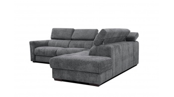 Canapé d'angle droit avec un relax électrique 5 places CALVERA