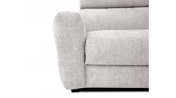 Canapé d'angle droit avec un relax électrique 5 places CALVERA