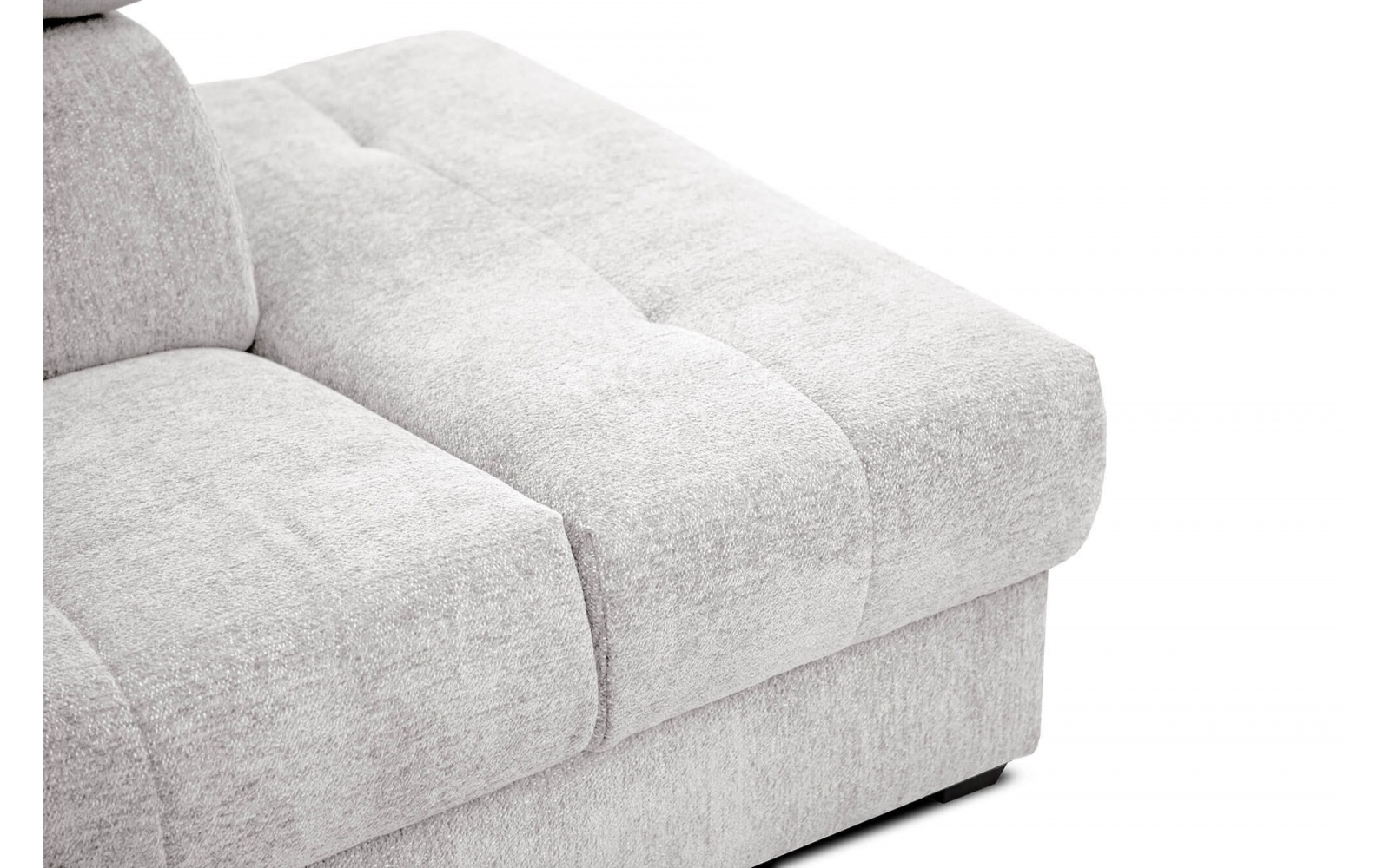 Canapé d'angle droit avec un relax électrique 5 places CALVERA