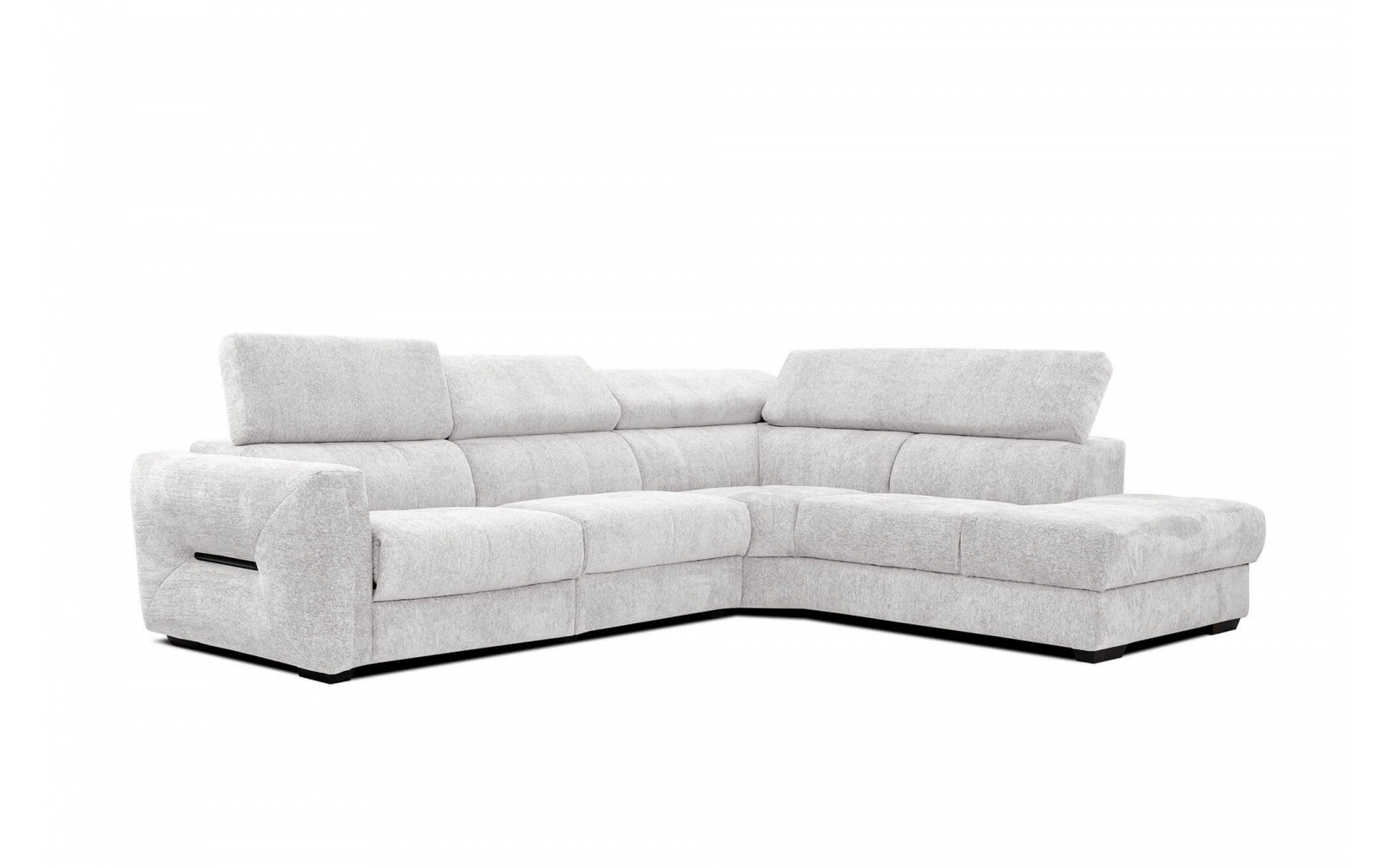 Canapé d'angle droit avec un relax électrique 5 places CALVERA