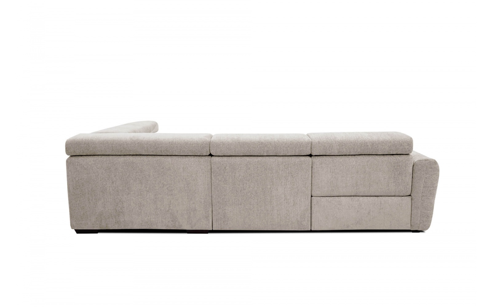 Canapé d'angle droit avec un relax électrique 5 places CALVERA