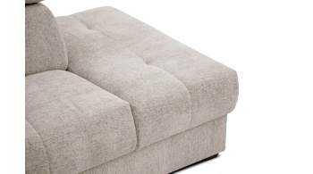 Canapé d'angle droit avec un relax électrique 5 places CALVERA