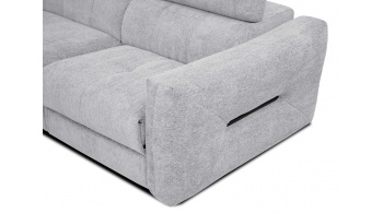 Canapé d'angle gauche avec un relax électrique 5 places CALVERA