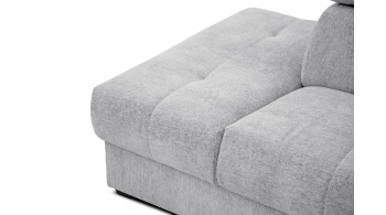 Canapé d'angle gauche avec un relax électrique 5 places CALVERA