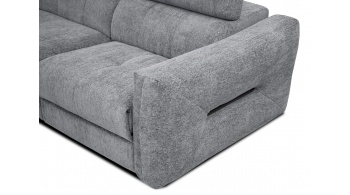 Canapé d'angle gauche avec un relax électrique 5 places CALVERA