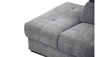 Canapé d'angle gauche avec un relax électrique 5 places CALVERA