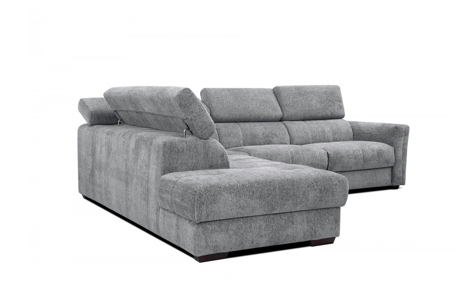 Canapé d'angle gauche avec un relax électrique 5 places CALVERA