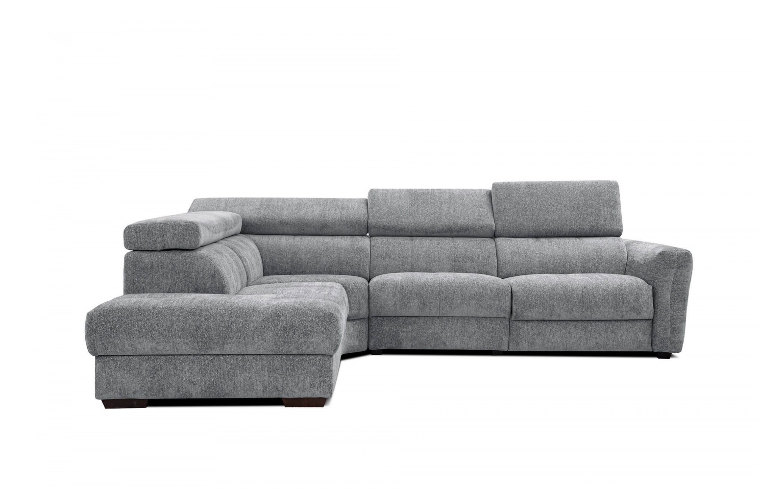 Canapé d'angle gauche avec un relax électrique 5 places CALVERA