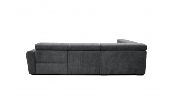 Canapé d'angle gauche avec un relax électrique 5 places CALVERA