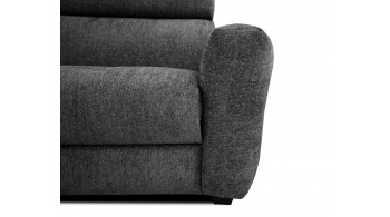 Canapé d'angle gauche avec un relax électrique 5 places CALVERA