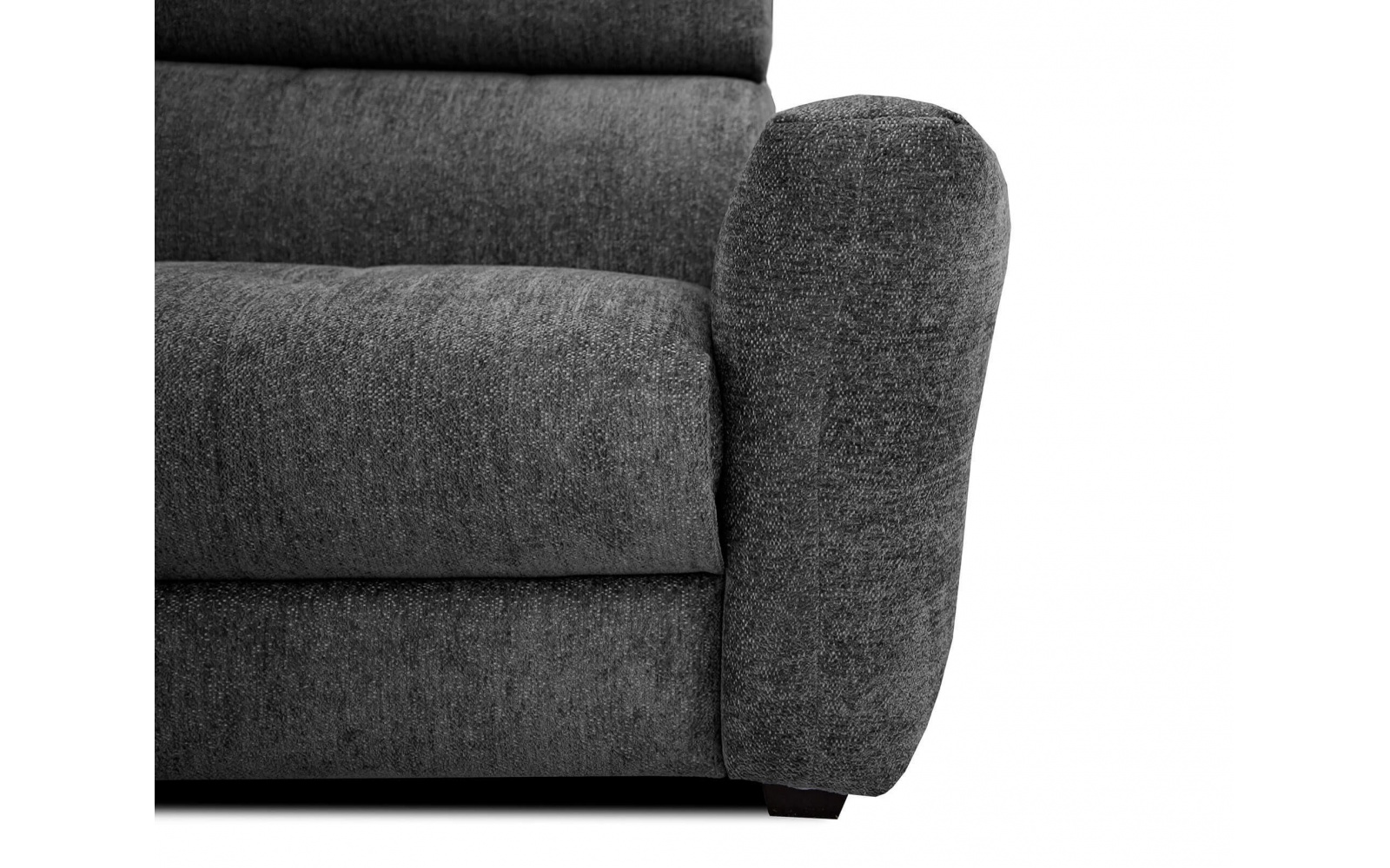 Canapé d'angle gauche avec un relax électrique 5 places CALVERA