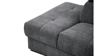 Canapé d'angle gauche avec un relax électrique 5 places CALVERA