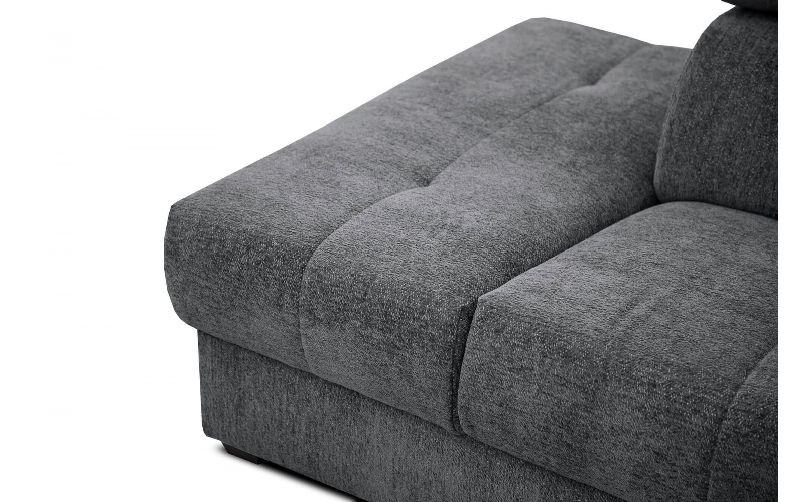 Canapé d'angle gauche avec un relax électrique 5 places CALVERA