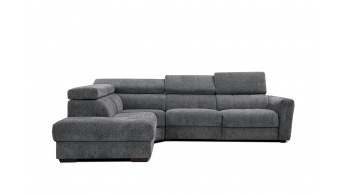 Canapé d'angle gauche avec un relax électrique 5 places CALVERA