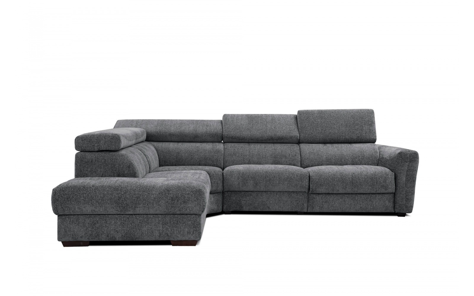 Canapé d'angle gauche avec un relax électrique 5 places CALVERA